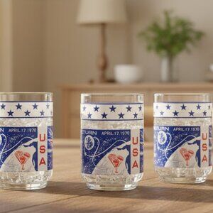 Apollo 13 Glasses Safe Return April 17th 1970